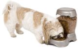Petmate Pet Cafe Feeder Pearl Tan