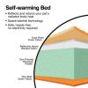 Aspen Pet Self Warming Pet Bed Spice and Cream