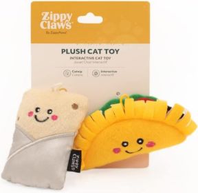 ZippyPaws Catnip NomNomz Taco and Burrito (Size: 1 count)