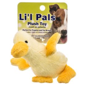 Lil Pals Ultra Soft Plush Duck Dog Toy (Size: 6 count)