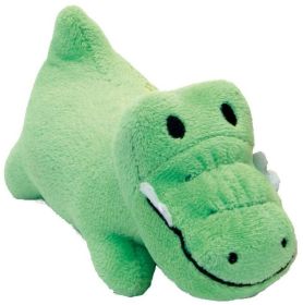 Lil Pals Ultra Soft Plush Gator Squeaker Toy (Size: 3 count)