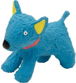 Lil Pals Latex Blue Dog Toy (Size: 1 count)