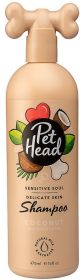 Pet Head Sensitive Soul Delicate Skin Shampoo for Dogs Coconut with Marula Oil (Size: 16 oz)