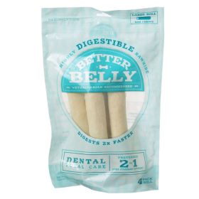 Better Belly Rawhide Dental Rolls Large (Size: 12 count (3 x 4 ct))