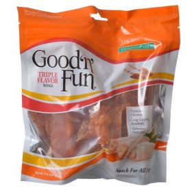 Healthy Hide Good'n' Fun Triple-Flavor Wings Chicken, Rawhide and Pork Hide (Size: 56 oz (7 x 8 oz))