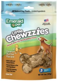 Emerald Pet Little Chewzzies Soft Training Treats Peanut Butter Recipe (Size: 5 oz)