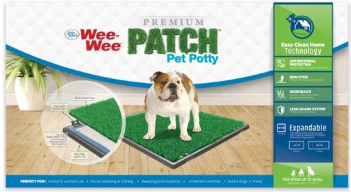 Four Paws Wee Wee Patch Indoor Potty for Dogs (Size: 2 count)