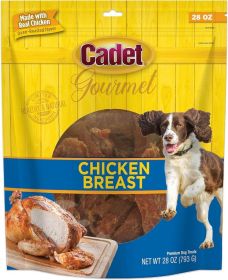 Cadet Gourmet Chicken Breast Treats for Dogs (Size: 56 oz (2 x 28 oz))