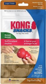 KONG Snacks for Dogs Peanut Butter Recipe Large (Size: 11 oz)