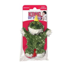 KONG Dr Noys Plush Frog Squeaker Dog Toy (Size: X-Small - 1 count)