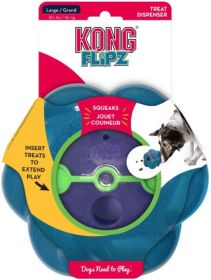 KONG Flipz Treat Dispensing Dog Toy Large (Size: 3 count)
