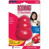 KONG Classic Durable Natural Rubber Chew, Chase, and Fetch Dog Toy