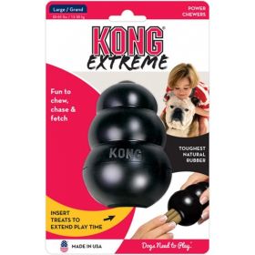 KONG Extreme Dog Toy Ideal for Power Chewers (Size: Large - 1 count)