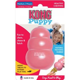 KONG Puppy Teething Chew Toy (Size: Medium - 1 count)