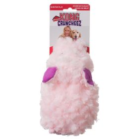KONG Barnyard Cruncheez Plush Dog Toy Pig (Size: Large - 2 count)