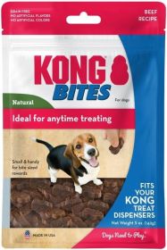 KONG Bites Beef Flavor Treats for Dogs (Size: 10 oz (2 x 5 oz))