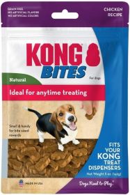 KONG Bites Chicken Flavor Treats for Dogs (Size: 5 oz)