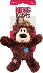 KONG Wild Knots Bear Assorted Colors X-Small (Size: 6 count)