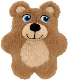 KONG Snuzzles Kiddos Teddy Bear Dog Toy Small (Size: 2 count)