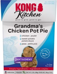 KONG Kitchen Grandmas Chicken Pot Pie Dog Treat (Size: 112 oz (16 x 7 oz))