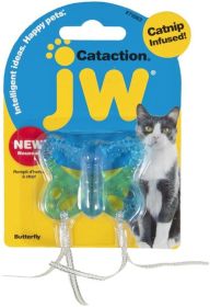 JW Pet Cataction Catnip Infused Butterfly Interactive Cat Toy (Size: 1 count)