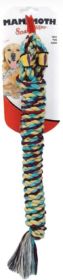 Mammoth Snakebiter Shorty Rope Tug Dog Toy (Size: Medium - 1 count)