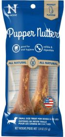 N-Bone Pupper Nutter Chew Peanut Butter Small (Size: 2 count)