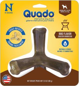 N-Bone Quado Dog Treat BBQ Flavor Average Joe (Size: 3 count)