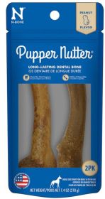 N-Bone Pupper Nutter Chew Peanut Butter Large (Size: 14 count (7 x 2 ct))