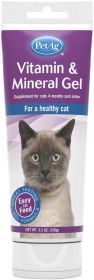 PetAg Vitamin and Mineral Gel for Cats (Size: 3.5 oz)