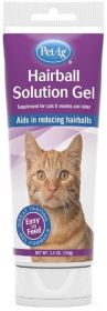 PetAg Hairball Solution Gel for Cats (Size: 10.5 oz (3 x 3.5 oz))