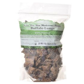 Papa Bow Wow Buffalo Lungs Dog Treats (Size: 0.5 lb)