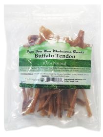 Papa Bow Wow Buffalo Tendon Dog Treats (Size: 0.5 lb)