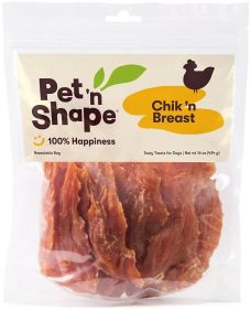 Pet n Shape Chik n Breast Natural Chicken Dog Treats (Size: 16 oz)