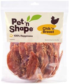 Pet n Shape Chik n Breast Natural Chicken Dog Treats (Size: 64 oz (2 x 32 oz))