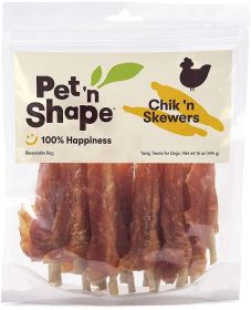 Pet n Shape Chik n Skewers Dog Treats (Size: 16 oz)