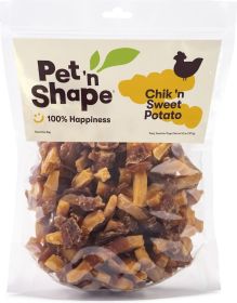 Pet n Shape Chik n Sweet Potato Natural Chicken Dog Treats (Size: 42 oz)