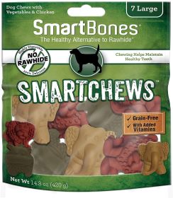 SmartBones Smart Chews Large Dog Treats (Size: 28 count (4 x 7 ct))