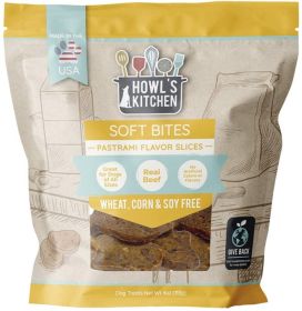 Howls Kitchen Soft Bites Pastrami Flavored Slices (Size: 32 oz (8 x 4 oz))