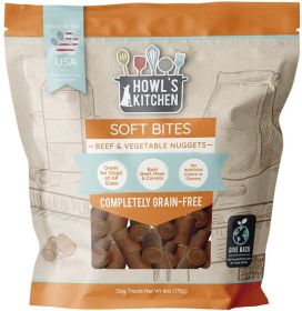 Howls Kitchen Soft Bites Beef and Vegetable Nuggets (Size: 48 oz (8 x 6 oz))