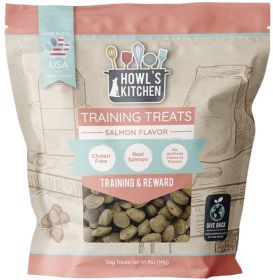 Howls Kitchen Training and Reward Treats Salmon Flavor (Size: 30 oz (6 x 5 oz))
