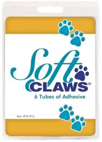 Soft Claws Nail Cap Adhesive Refill (Size: 12 count (2 x 6 ct))