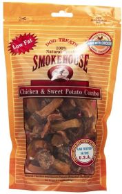 Smokehouse Chicken and Sweet Potato Combo Natural Dog Treat (Size: 40 oz (5 x 8 oz))