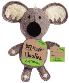 Spunky Pup Woolies Koala Dog Toy (Size: 1 count)