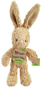 Spunky Pup Organic Cotton Bunny Dog Toy (Size: Large - 1 count)