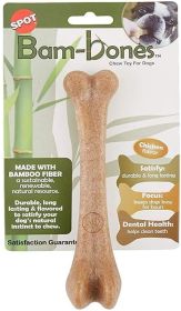 Spot Bambone Chicken Bone Dog Chew Toy Large (Size: 6 count)