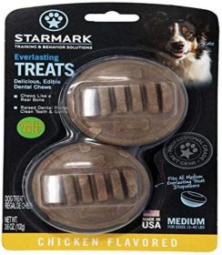 Starmark Everlasting Chicken Flavor Treats Medium (Size: 1 count)