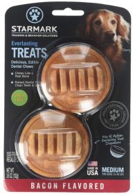 Starmark Everlasting Bacon Flavor Treats Medium (Size: 4 count)