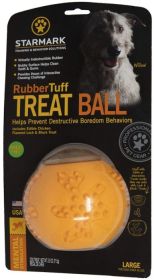 Starmark RubberTuff Treat Ball Large (Size: 2 count)
