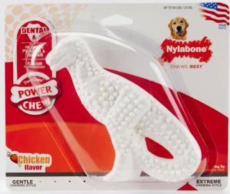 Nylabone Dinosaur Dental Dog Chew Chicken Flavor (Size: 1 count)